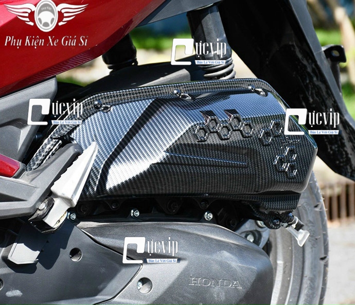 Ốp Pô E Carbon Airblade AB 2023 Đời Mới 160cc, 125cc MS5310