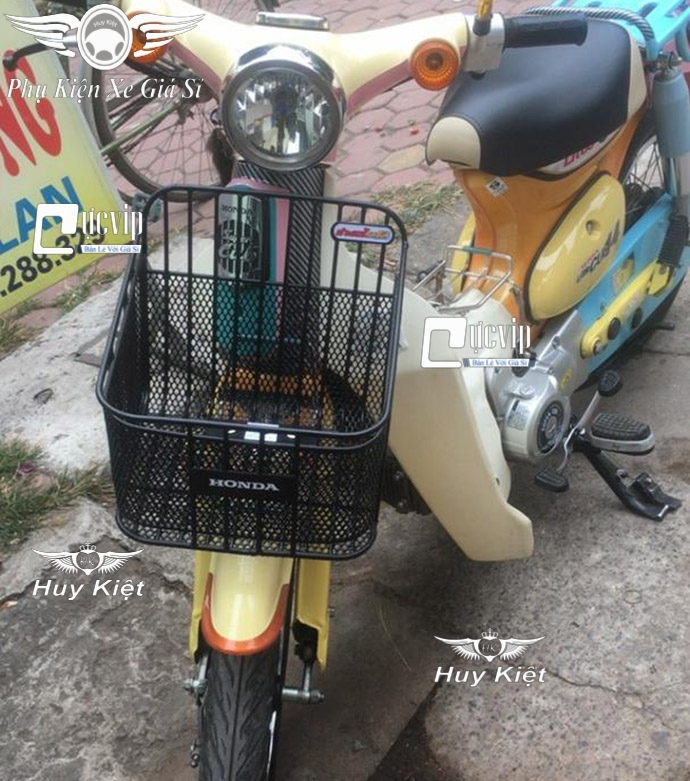 	Rổ Dream, Cub Honda Kiểu Indo Kèm Pat Và Ốc Hàng Đẹp Cao Cấp MS6074