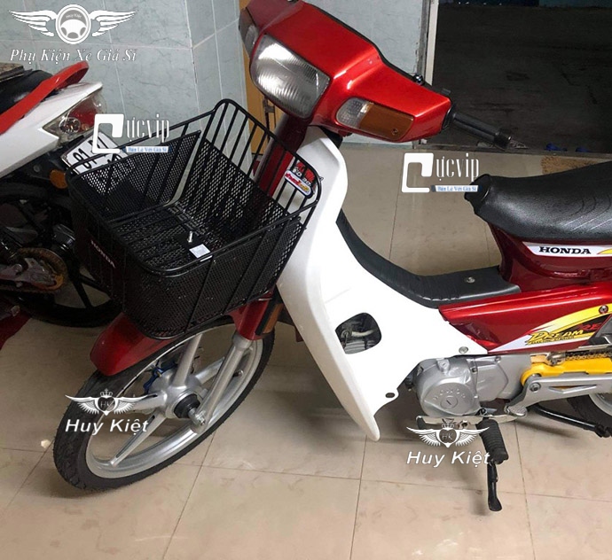 	Rổ Dream, Cub Honda Kiểu Indo Kèm Pat Và Ốc Hàng Đẹp Cao Cấp MS6074