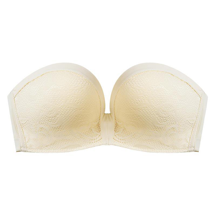 Áo Ngực Nữ Đẹp Nhất Không Dây MS1318 Kem