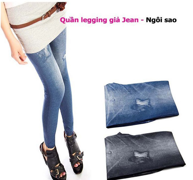 quan legging gia jean ngoi sao