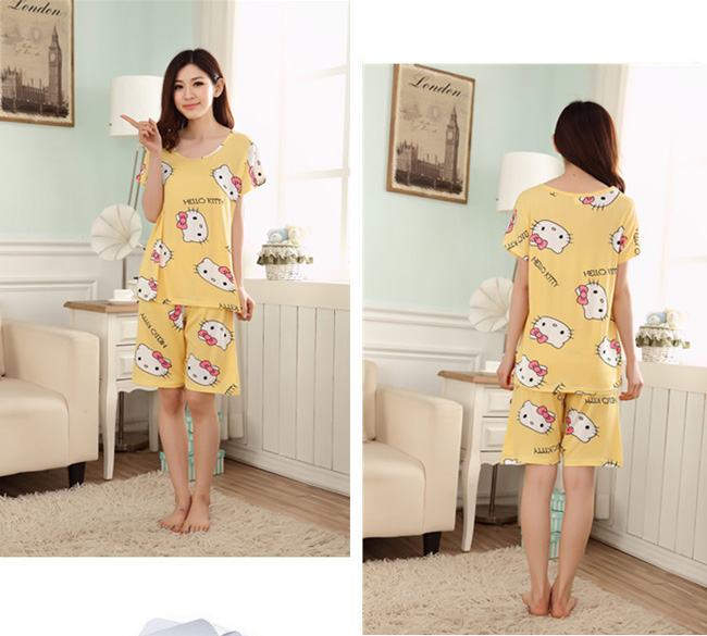 Đồ Bộ Đẹp Giá Sỉ Kitty Lửng Đồ Bộ Đẹp Giá Sỉ Kitty Lửng