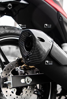 Chụp Đích Pô Exciter 155cc, Exciter 2021 Carbon MS3966