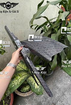 Dè Catte Chắn Bùn Exciter 150, Exciter 155 (2015 - 2025) Carbon, Đen Nhám MS6670