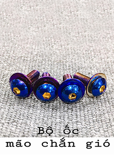 Bộ Ốc Mão Chắn Gió Winner X Xi Tian, Vàng 4 Con MS2145